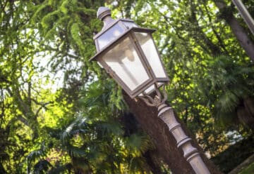 lampadaire extérieur