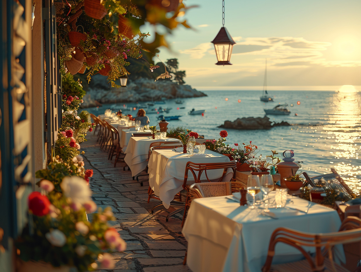 restaurant bord de mer