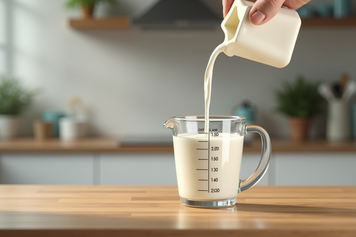 lait mesure